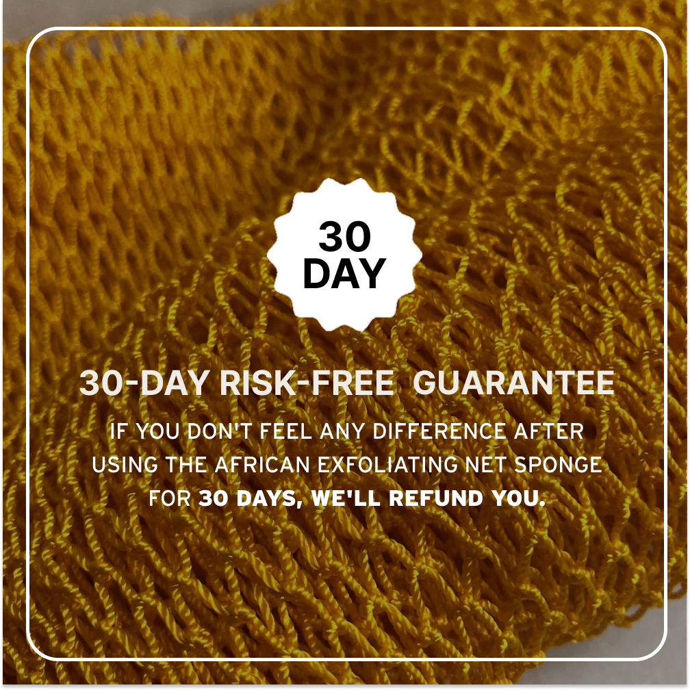 African Exfoliating Body Net Sponge