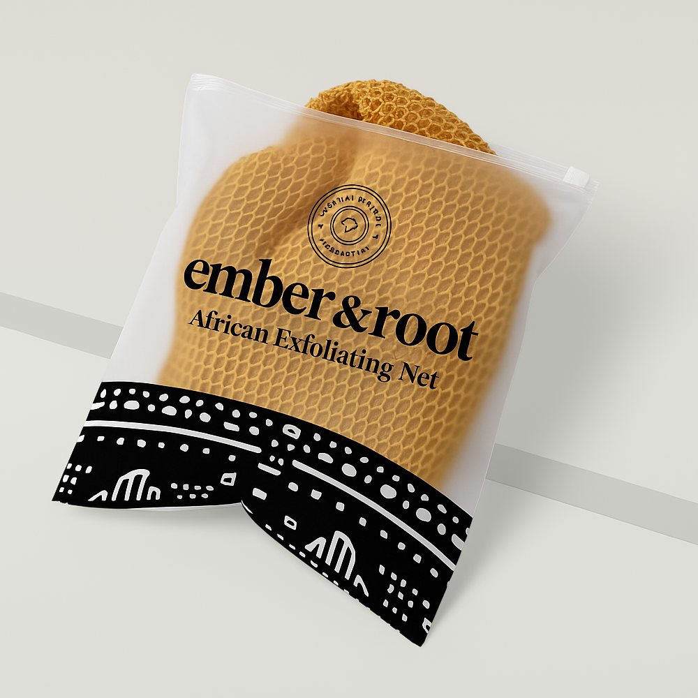 African Exfoliating Body Net Sponge