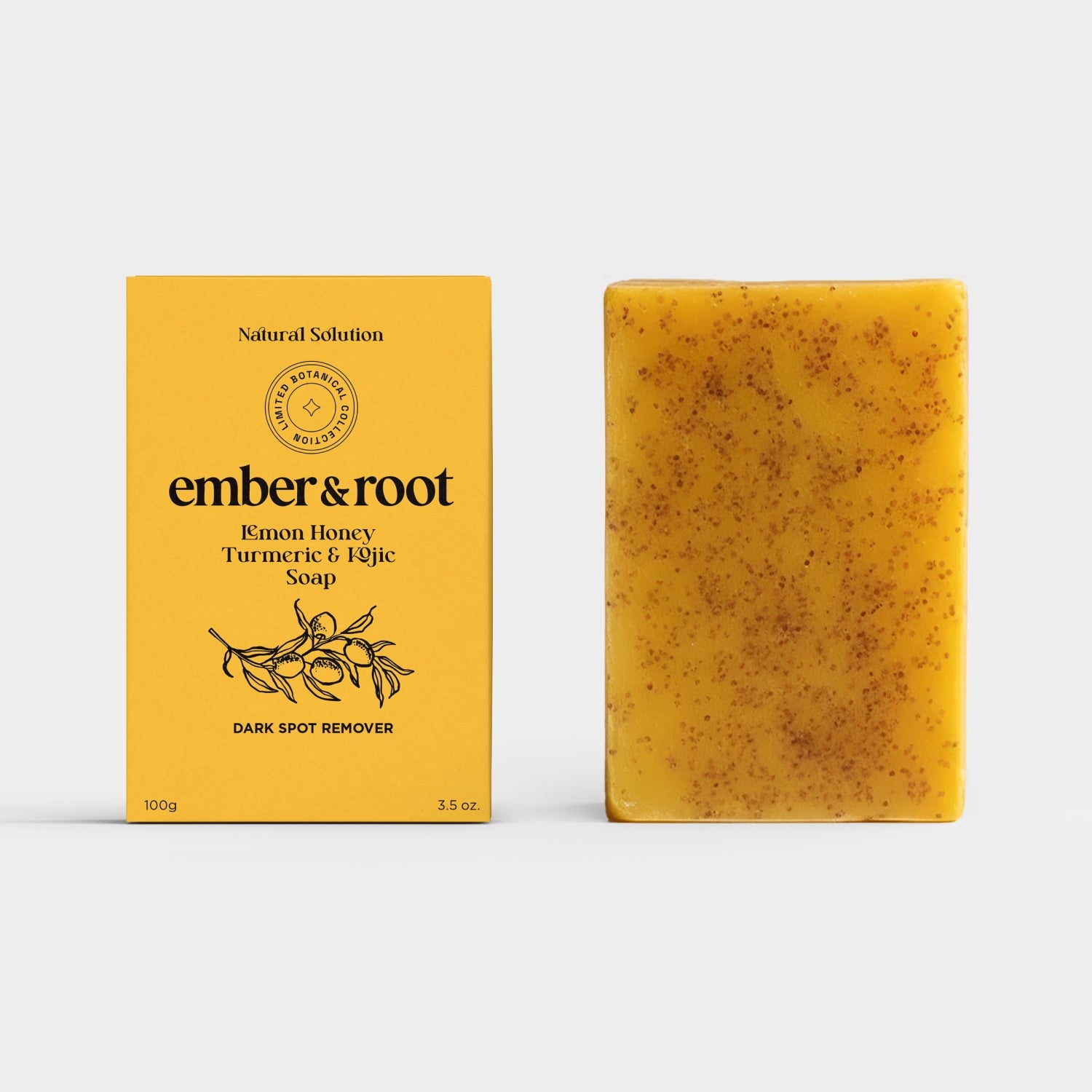 Lemon Honey Turmeric Kojic Soap