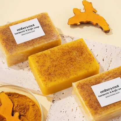 Lemon Honey Turmeric Kojic Soap