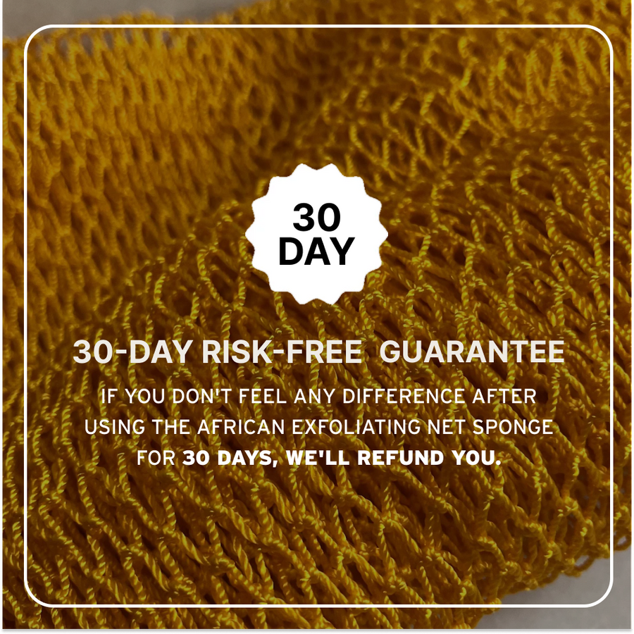African Exfoliating Body Net Sponge