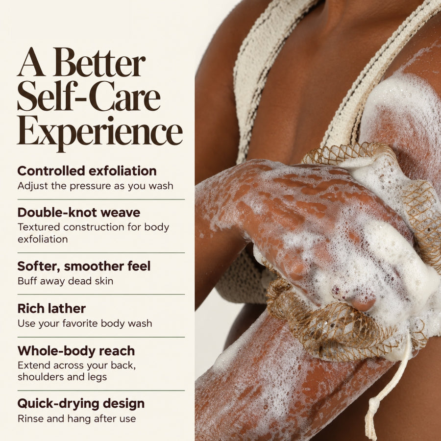 African Exfoliating Body Net