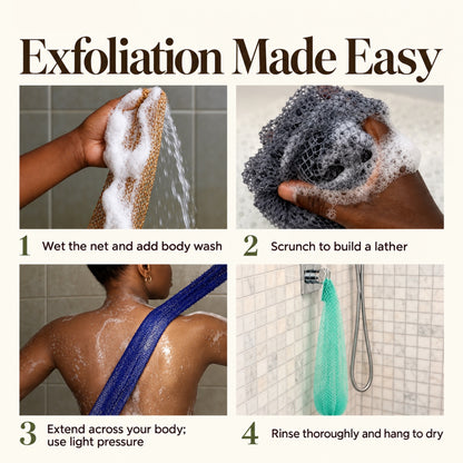 African Exfoliating Body Net