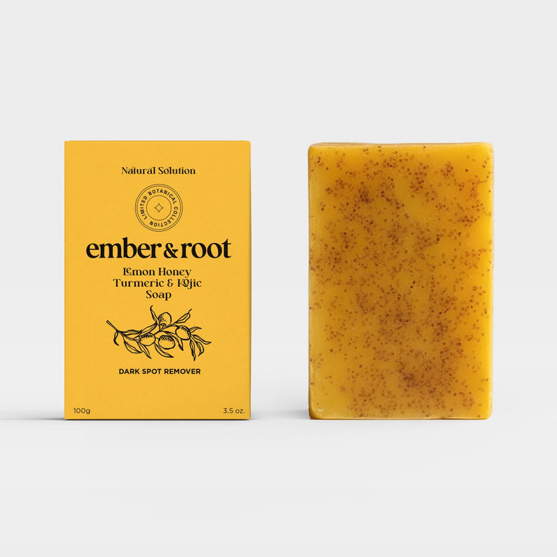 Lemon Honey Turmeric Kojic Soap