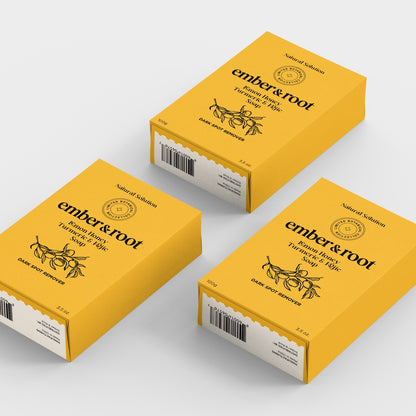 Lemon Honey Turmeric Kojic Soap