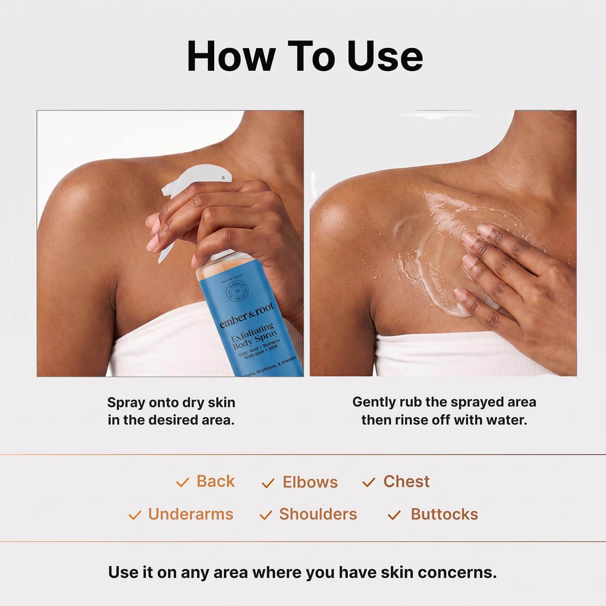 Kojic Acid Turmeric Body Spray